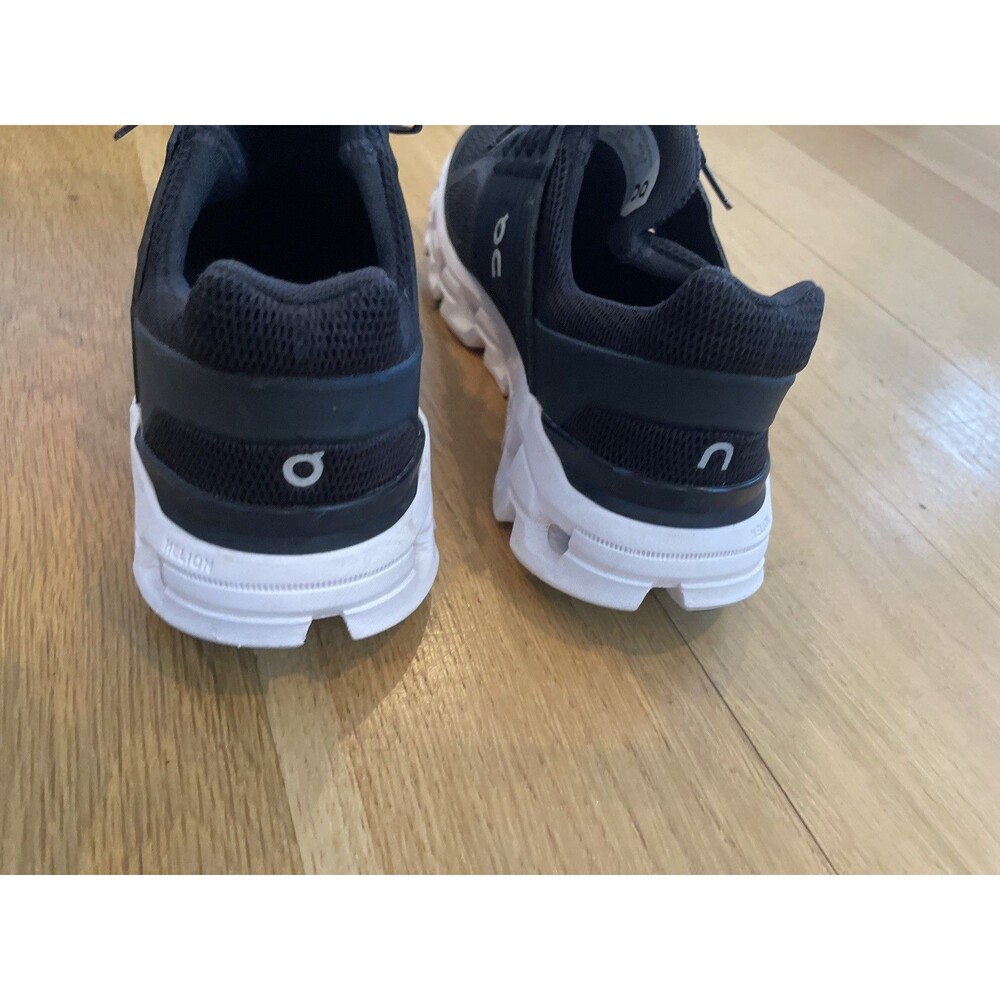 On Cloudswift Black Rock White Woman's Runnimg Shoe EUC! Size 9.5/9*** - Picture 4 of 7